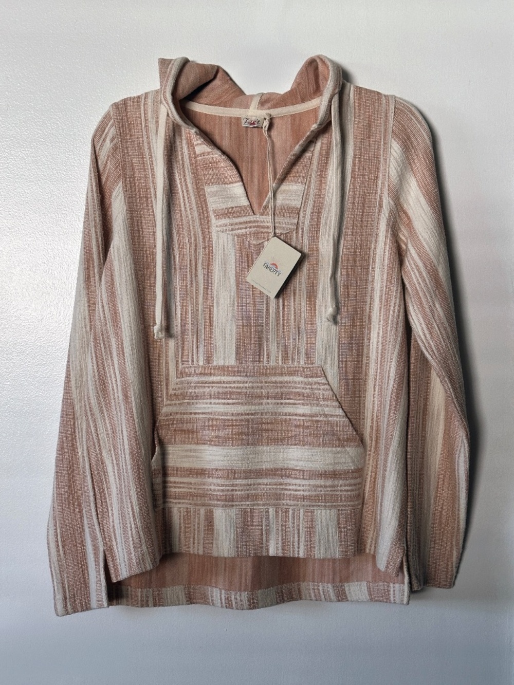 FAHERTY ISLET KNIT PONCHO - NWT